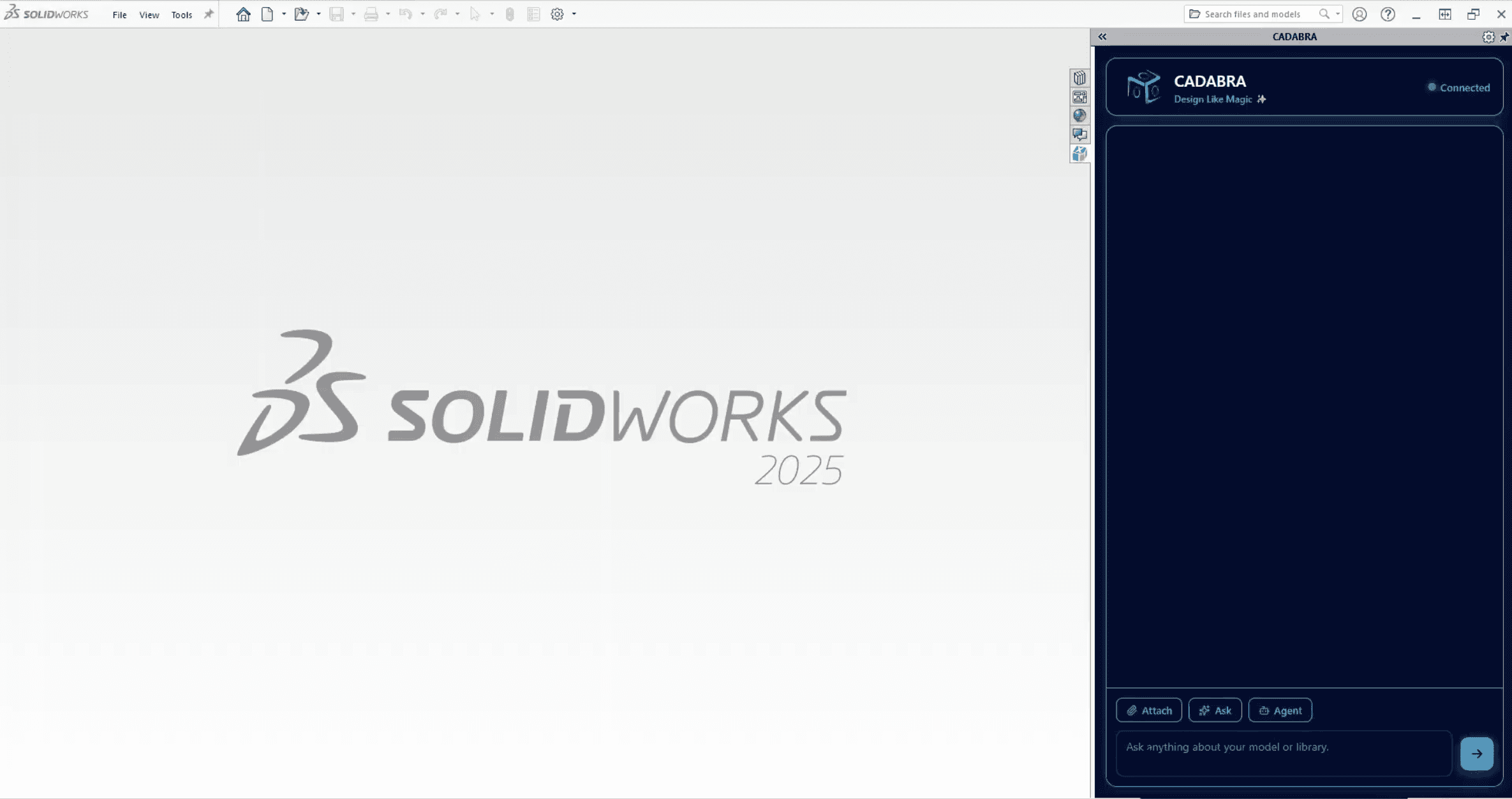 CADABRA AI CAD Copilot running alongside SOLIDWORKS, comparison with SolidWorks Aura